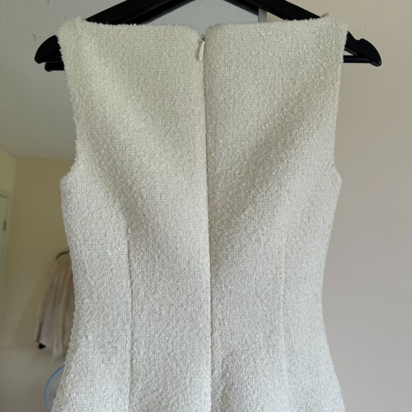 Angela Textured Boucle Mini Dress - MESHKI - Picture 8 of 9